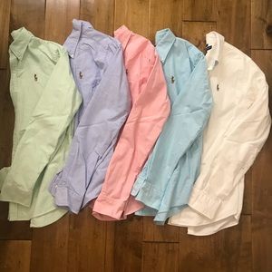 Ralph Lauren slim fit shirts